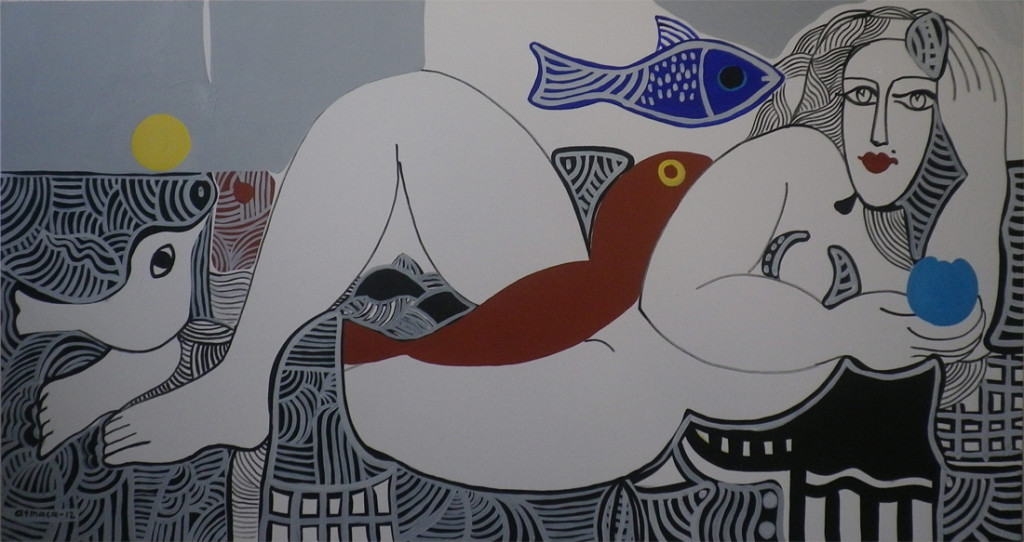 2. 80x150cm., tuval üzerine akrilik