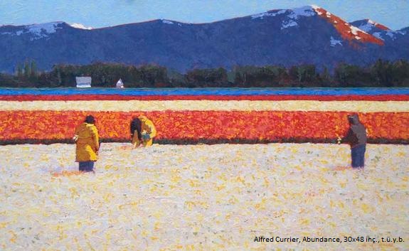 Alfred Currier, Abundance, 30x48 cm., t.ü.y.b.