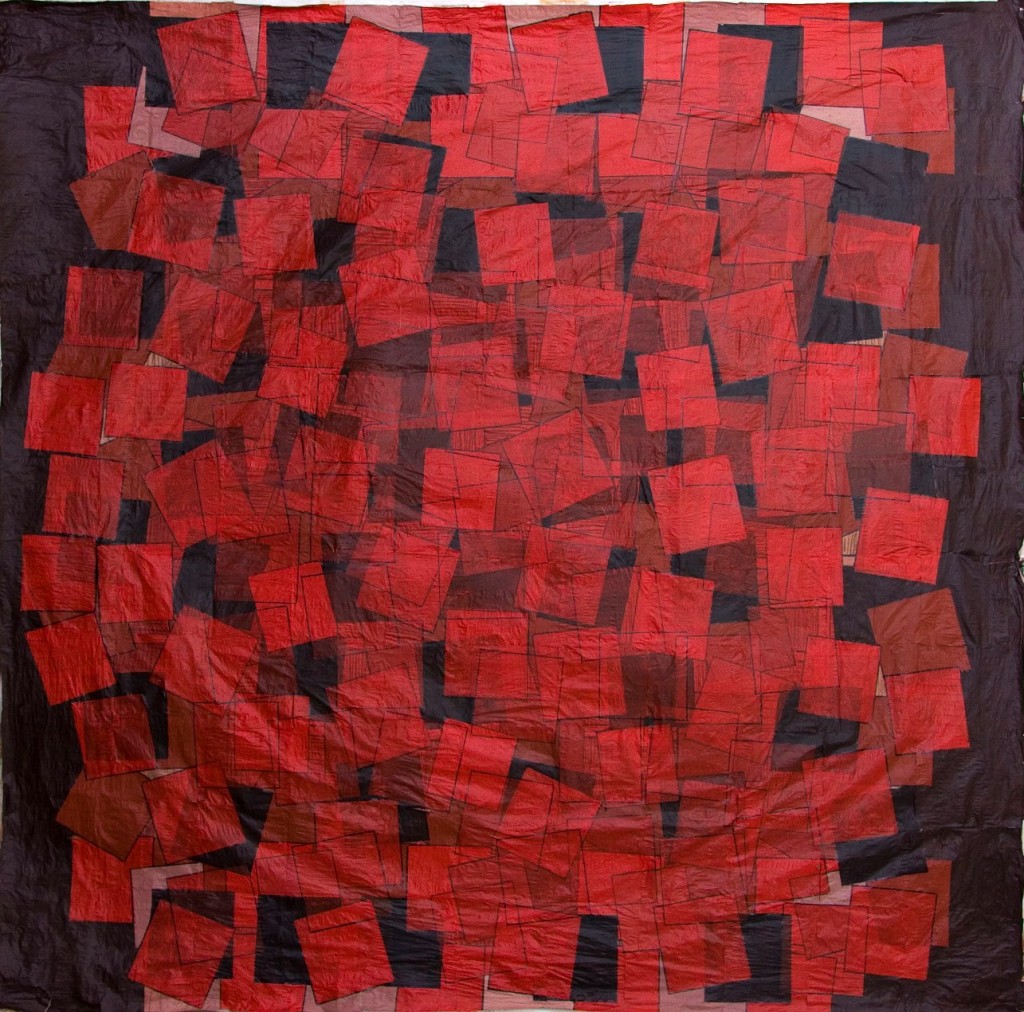 KOT NO: 0515, 185 x 181 cm., Kağıt ü.kar.tek., 2006.