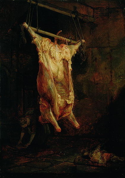 The Flayed Ox - Rembrandt