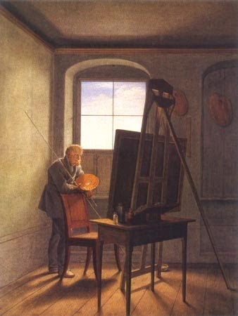 u9Caspar David Friedrich atölyesinde