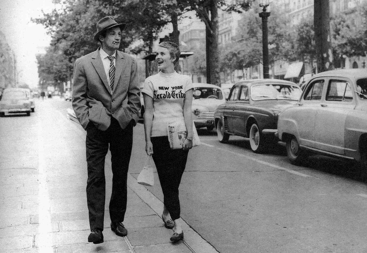 Jean Seberg & Jean Paul Belmondo, Jean Seberg & Jean Paul Belmondo,