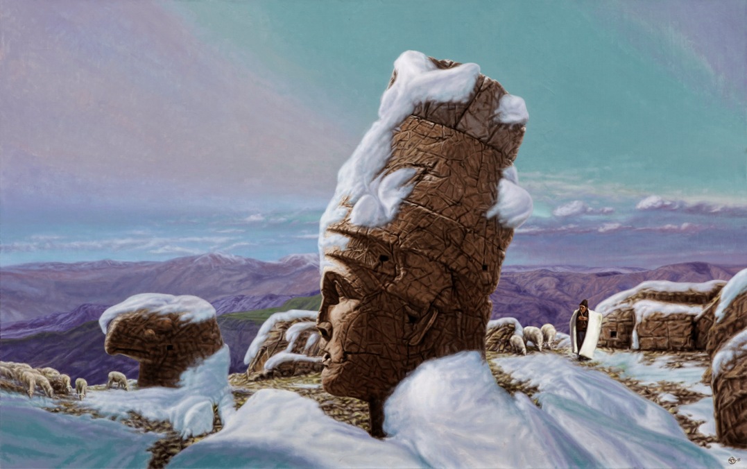 Çoban ve Kral, 2015, Tuval üzerine Yağlıboya, 120x190 cm