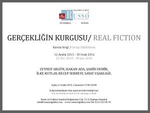 Gerçekliğin Kurgusu davetiye
