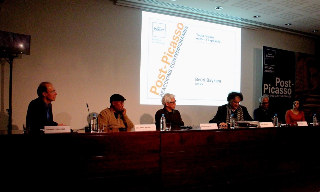 Post-Picasso sergisinde yapılan panel