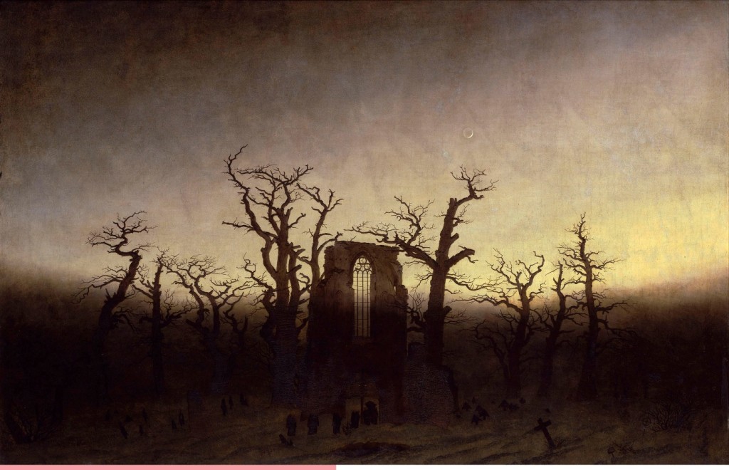 "Meşe Ormanındaki Manastır" Tuval Üzerine Yağlıboya, 110x171 cm, 1809-10, Alte National Gallery, Berlin "Meşe Ormanındaki Manastır" Tuval Üzerine Yağlıboya, 110x171 cm, 1809-10, Alte National Gallery, Berlin