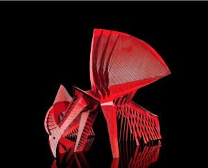 Mehmet Aksoy, Zümrüd-ü Anka, 93x120x90cm, metal, 2014