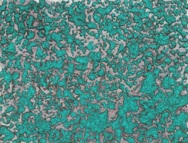 (Görsel 3) 83 x 108 cm, tuvale akrilik, talaş, 2016.