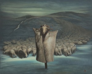Sürünün İçinde Ben de Vardım, 2013-14, T.Ü.Y.B., 160x200 cm.