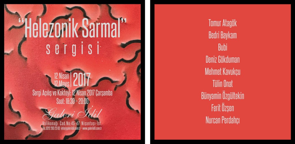 Helezonik Sarmal Sergisi e-davetiye