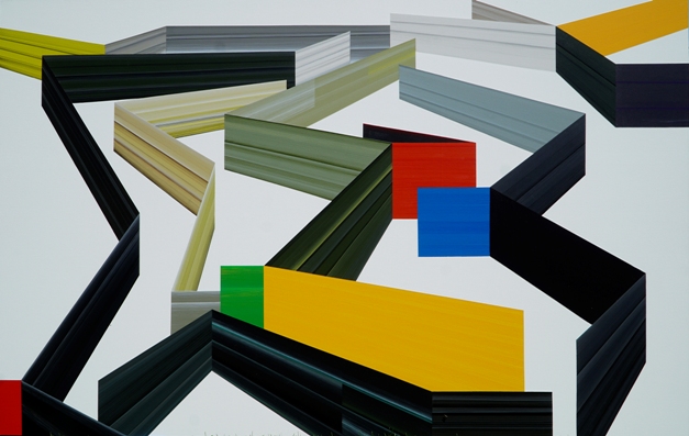 Hayri-ESMER-LABİRENTLER.1.T.Ü.AKRİLİK.140X220CM.2016