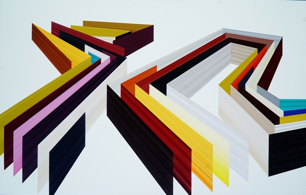 HAYRİ ESMER, LABİRENTLER.11.140X220CM.2017