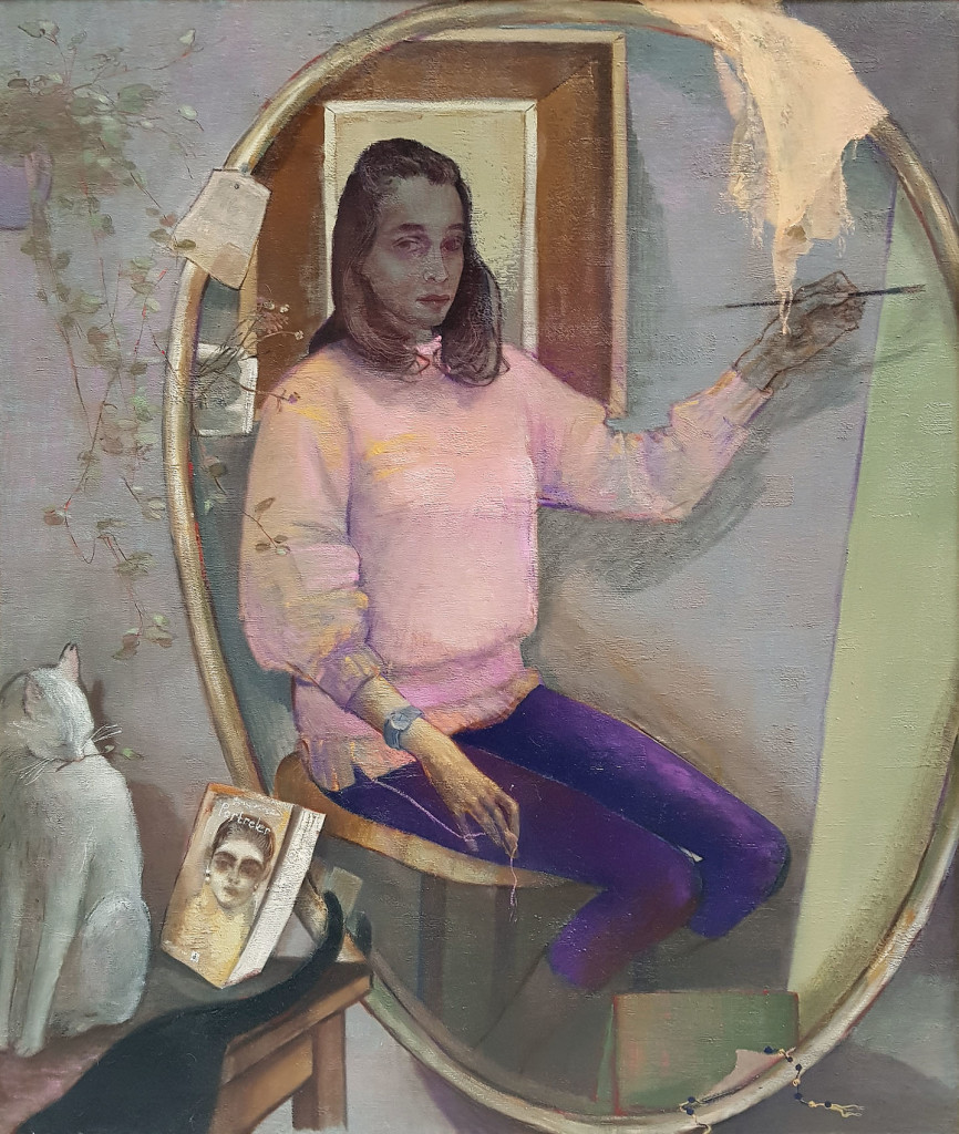 Cansu Kahraman - Aynadaki Otoportre TUYB 116x140cm 2018